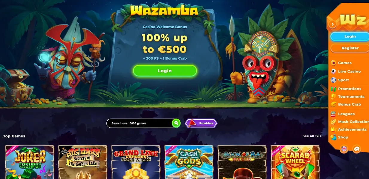 Wazamba Casino Bonus Ελλάδα